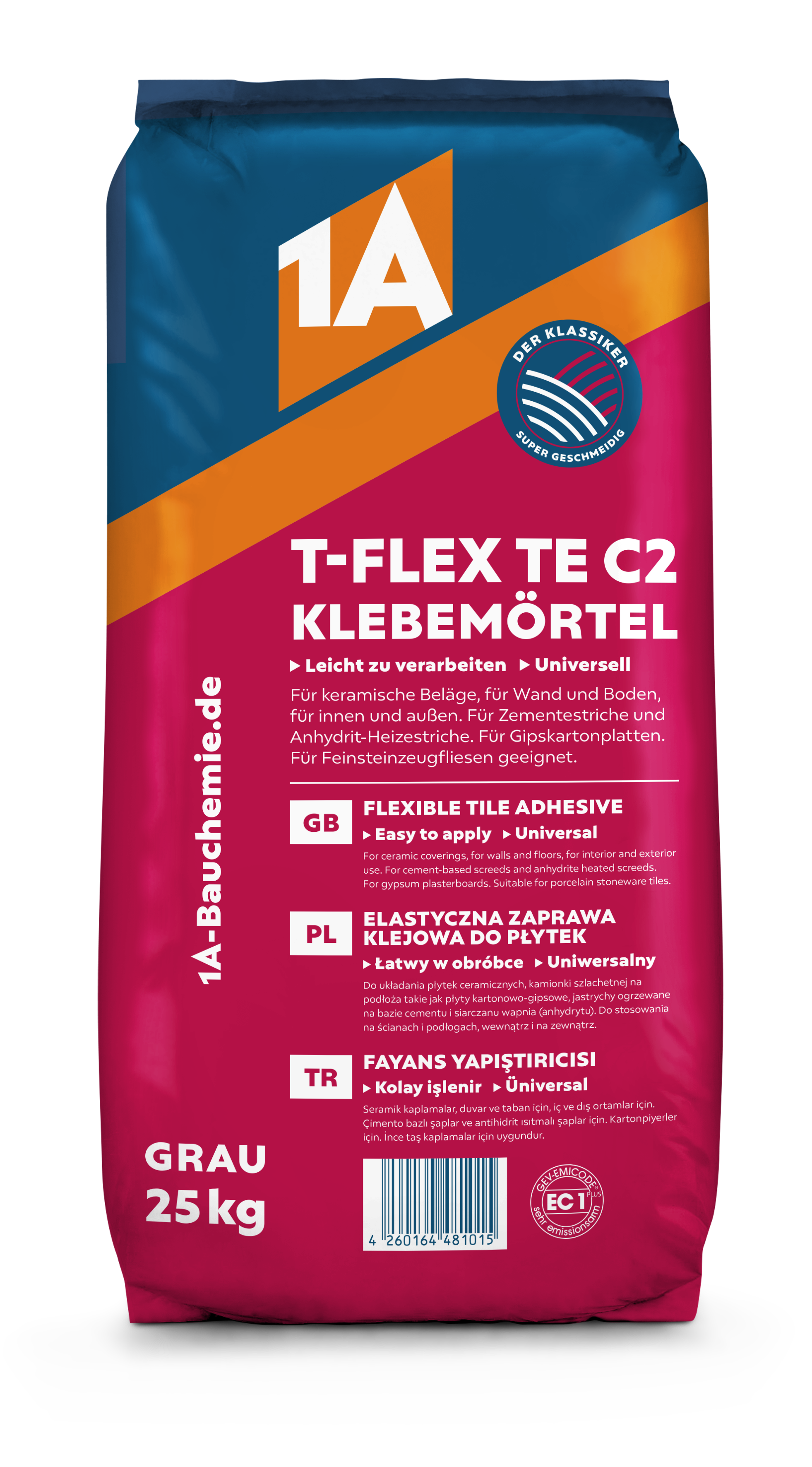 1A T-FLEX TE C2 25kg